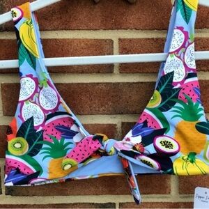 NWOT Dippin’ Daisy’s Reversible Muse Top + Nocturnal Cheeky Bottom - Superfruit